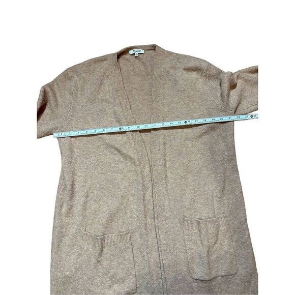 Madewell Kent Cardigan Sweater in Coziest Yarn sz Small in Heather Blossom pink - Picture 6 of 9